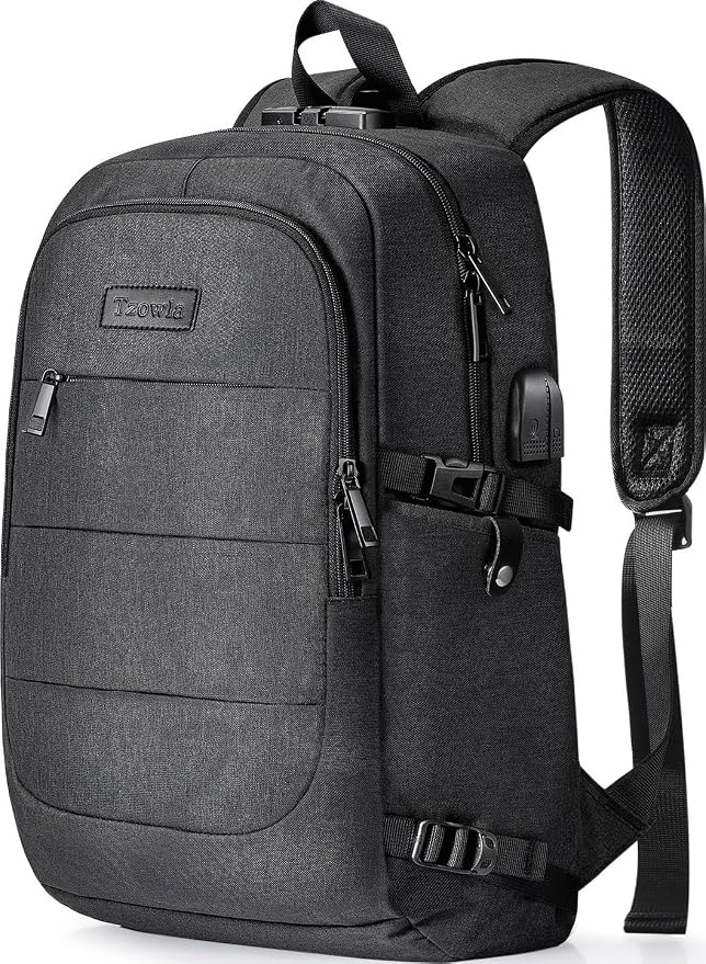 Tzowla Travel Laptop Backpack Water Resistant Anti-Theft Bag by Tzowla