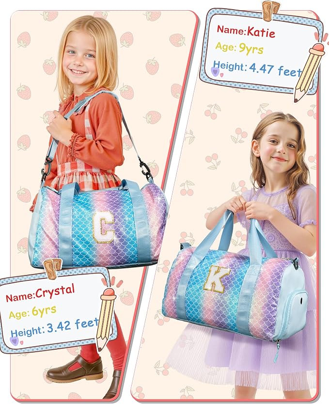 Dorm Room Essentials for Girls-Girl Gym Bag - Image 6