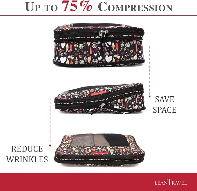 LeanTravel Compression Packing Cubes - Image 3