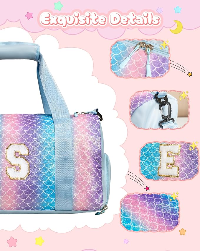 Dorm Room Essentials for Girls-Girl Gym Bag - Image 4