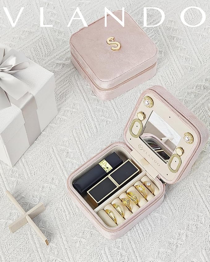Vlando Mom Gifts for Women, Travel Jewelry Case for Mother Gifts, Travel Gifts - Image 5