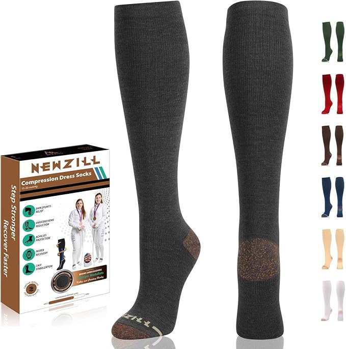 NEWZILL Copper Compression Socks by NEWZILL