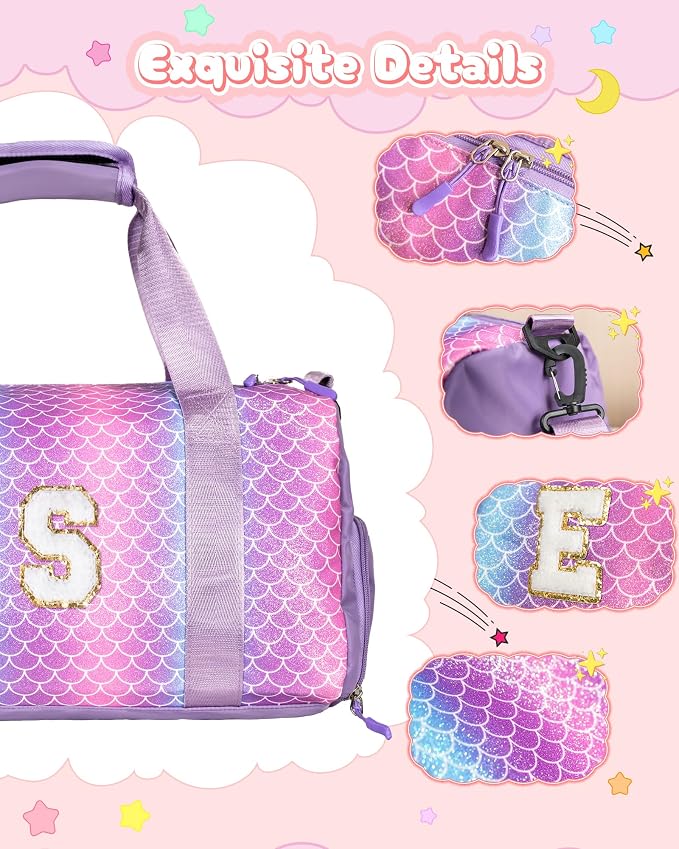 Gift Ideas for Kids Girls-Girl Gym Bag - Image 4