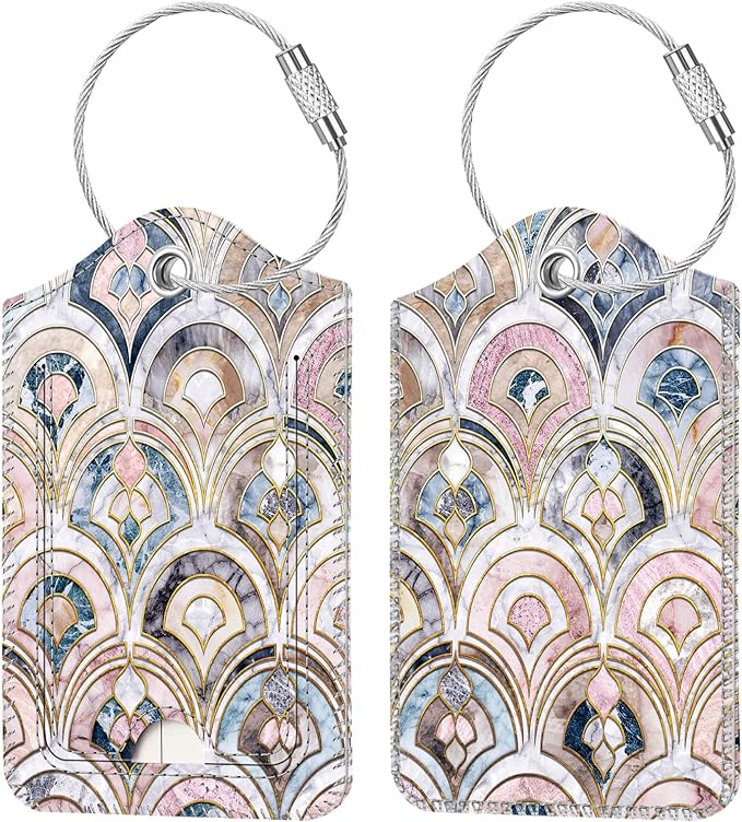 Fintie Luggage Tags, Privacy Cover ID Label by Fintie