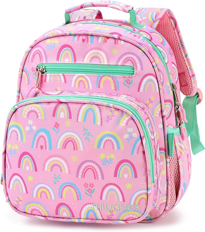mibasies Toddler Backpack for Girls 2-4: Cute Kids Backpacks for Girls by mibasies