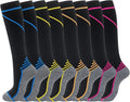 fenglaoda 8 Pairs Compression Socks by fenglaoda