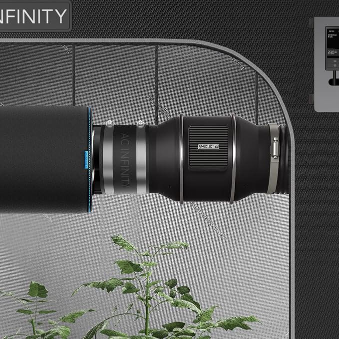 AC Infinity Noise Reduction Clamp 8-Inch, Duct Coupler. | Stainless Steel Clamps - Image 6