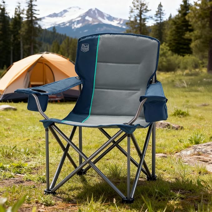 Timber Ridge 550 LBS Oversized Folding Camping Chair - Image 8