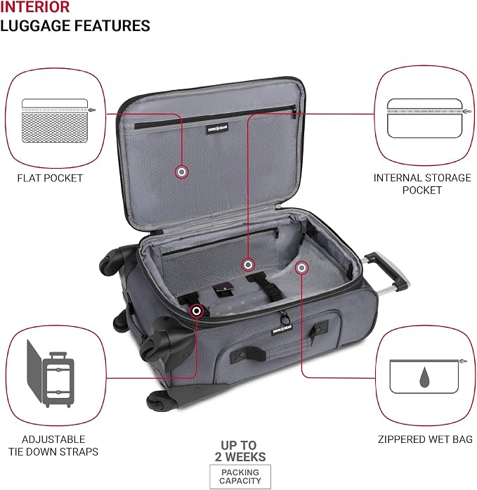 SwissGear Sion Softside Expandable Luggage - Image 4