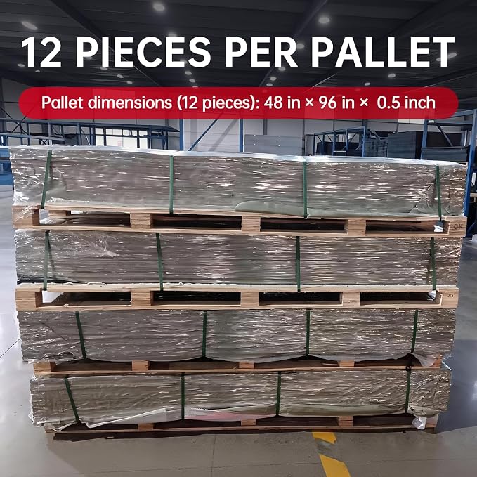 12Pcs 4'x8' Ground Protection Mats w/22 Connectors, Double Sided Diamond Tread - Image 7