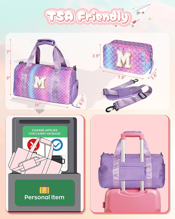 Birthday Gift for Granddaughter-Girl Gym Bag - Image 3
