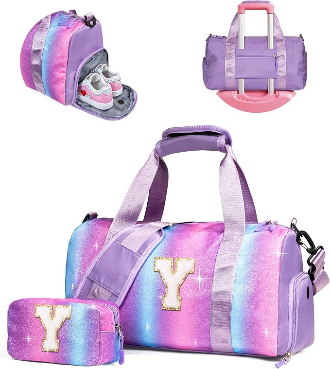 Daughter Birthday Gifts-Girl Gym Bag by Vogewood