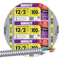 Flexible Conduit Aluminum Metal Clad 12/2 100Ft. by Southwire