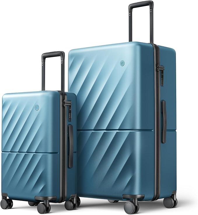 NINETYGO Luggage Sets 2 Piece, Carry On Luggage Airline Approved, Large Checked by NINETYGO