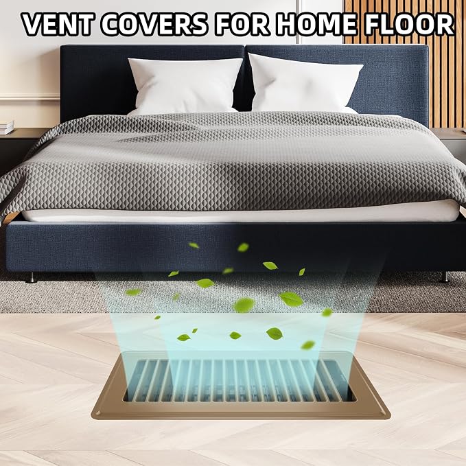 Floor Register 6x12, 6 Pack Floor Vent Covers - Image 6