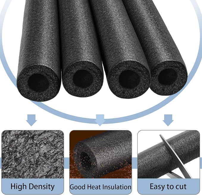 4 Pack Foam Pipe Insulation - Image 3