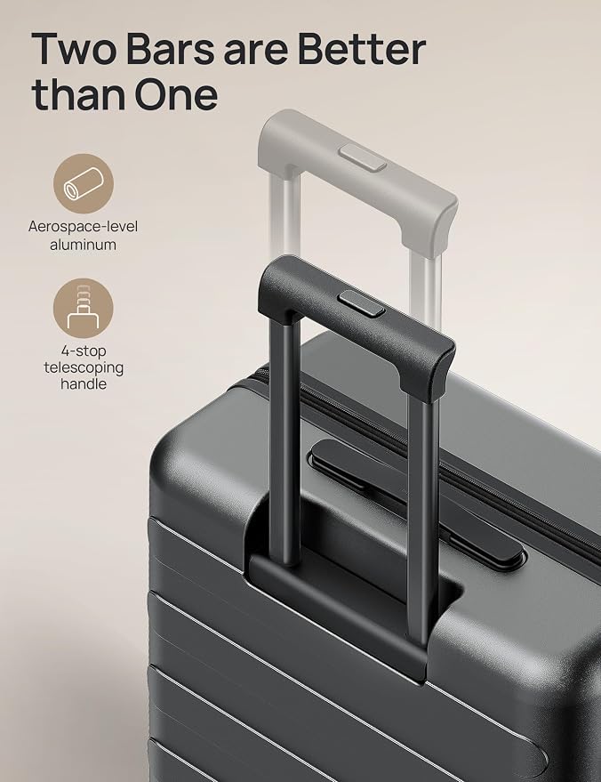 NINETYGO Large Checked Luggage 28 Inch, Checking In Luggage - Image 3