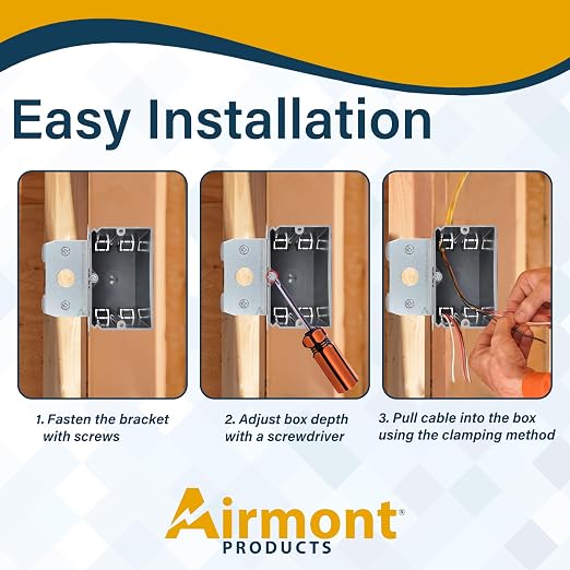 Adjustable 1-Gang Horizontal Electrical Box - Image 5