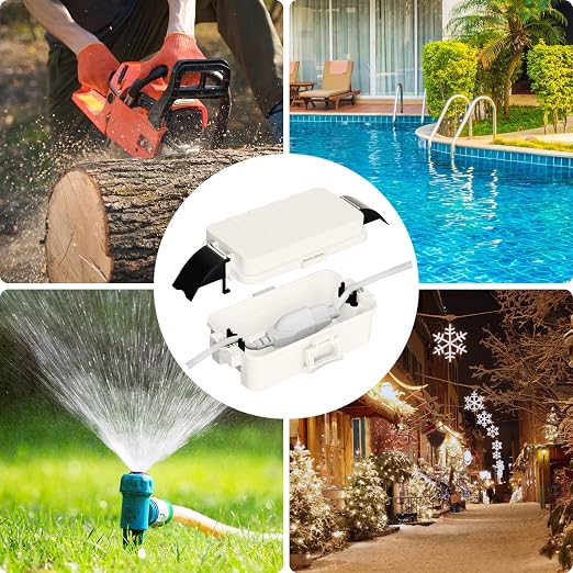2 Pack IP55 Small Outdoor Electrical Box Waterproof, - Image 8