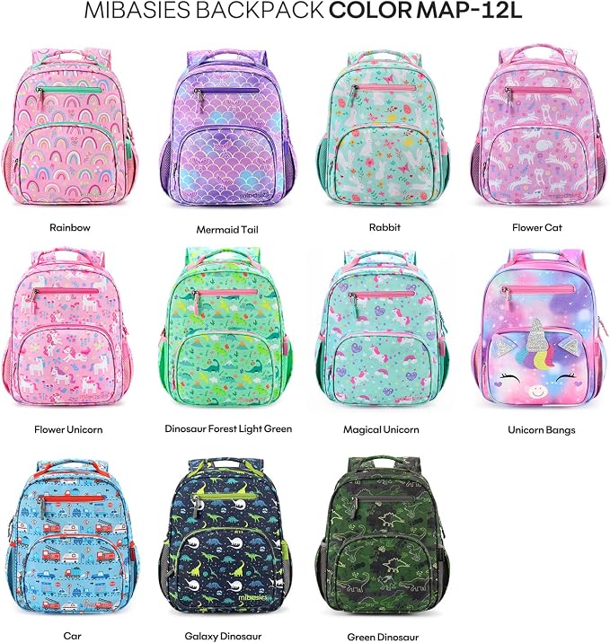 mibasies Boys Backpack 5-8: Lightweight Kids Backpacks Boys - Image 4