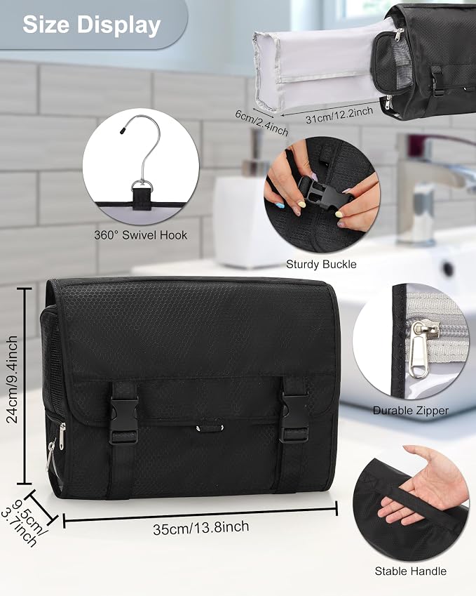 Relavel Hanging Toiletry Bag - Image 5