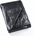 GUARD SHIELD Black Tarp 16x20 Feet Waterproof Tarps Lightweight Camping Tarp by GUARDSHIELD
