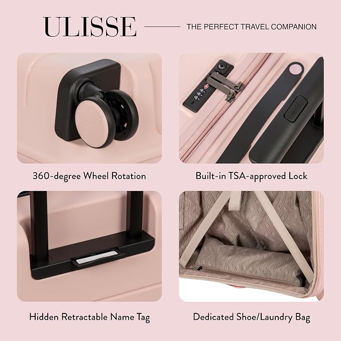 Bric's B|Y Ulisse Spinner Suitcase, Expandable Hard Shell Luggage - Image 4