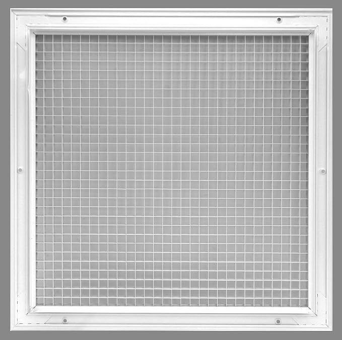 HVAC Premium 10" x 10" Cube Core Eggcrate Return Air Grille - Image 4