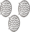 OCS Parts 3-Pack 3" Kitchen Sink Flat Strainers by OCSParts