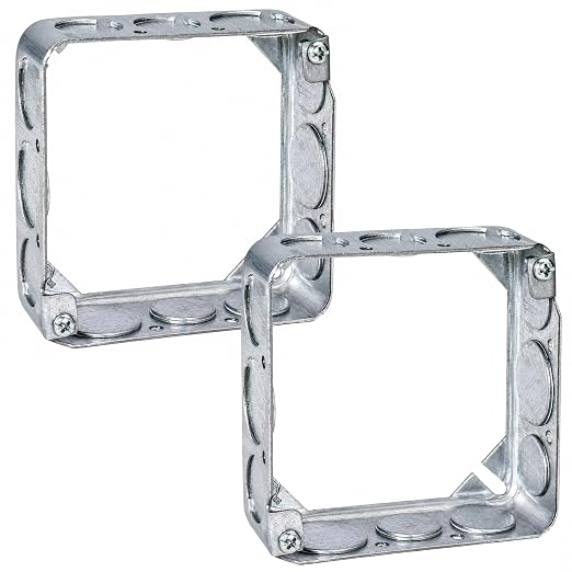 4" Steel Box Extensions 1-1/2" Deep by OhLectric