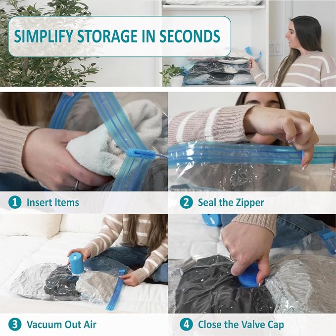 Cozy Essential 26 Pack Vacuum Storage Bags - Image 7