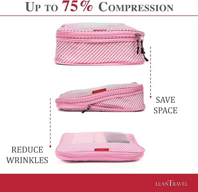 LeanTravel Compression Packing Cubes - Image 3