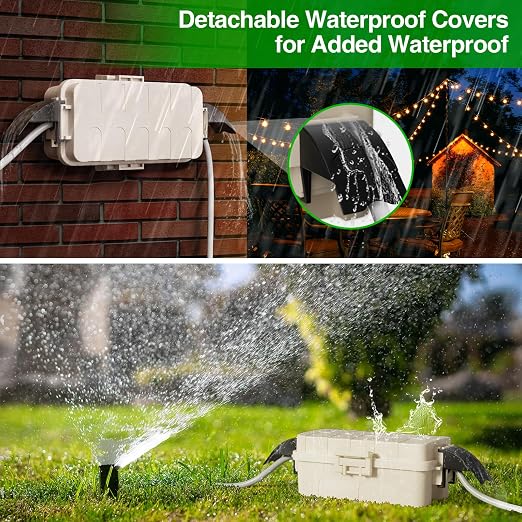 IP55 Small Outdoor Electrical Box Waterproof, - Image 3