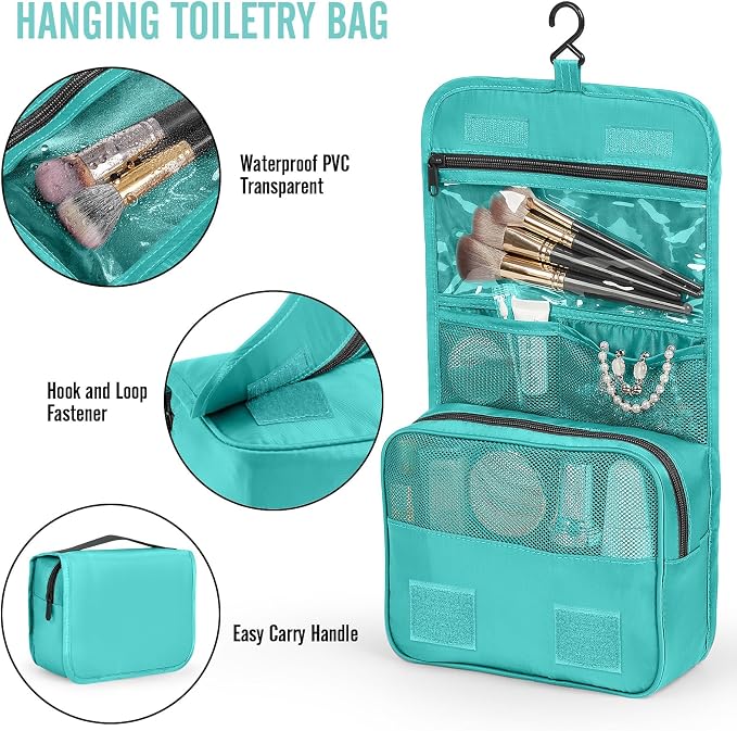 Veken 8 Set Packing Cubes for Travel Essentials, Suitcase Organizer Bags in 4 - Image 3