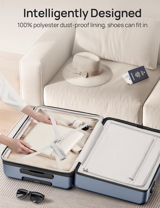 NINETYGO Large Checked Luggage 28 Inch, Checking In Luggage - Image 7