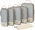 BAGSMART 6 Set /4 Set/2 Set Compression Packing Cubes by BAGSMART