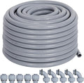 Liquid-Tight Conduit Kit 1/2 50ft w/UL Certification | Flexible Electrical by Neorexon