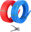 EFIELD 1/2 inch 2 x 300 ft Pex-b Pipe, 600 ft Length Blue & Red | NSF Certified by EFIELDPEXTUBING