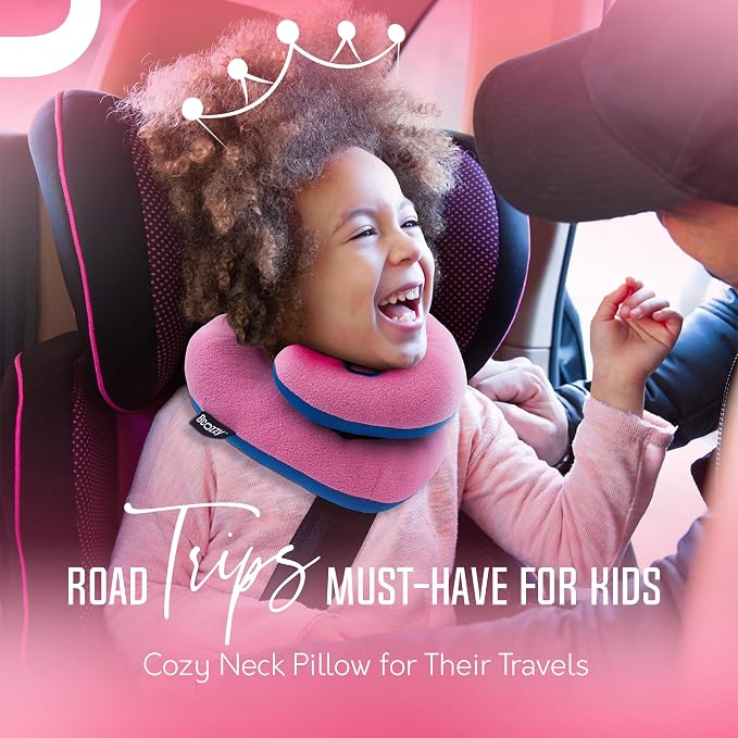 BCOZZY Kids Travel Neck Pillow- Patented Soft Toddler Pillow - Image 2