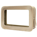 LETGO Clear Makeup Bags, TSA Approved Toiletry Bag by LETGO