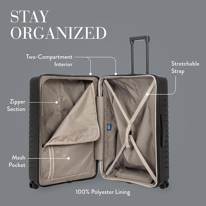 Bric's B|Y Ulisse Spinner Suitcase, Expandable Hard Shell Luggage - Image 3