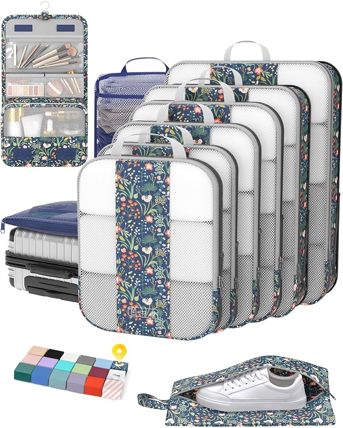 10 Set Compression Packing Cubes by OlarHike
