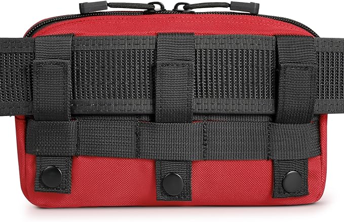 Tactical Molle Admin Pouch Utility Laser Cut EDC Tool Pouch Bag Horizontal - Image 2
