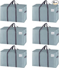 VENO 6 Pack Moving Bags, Heavy Duty, Moving Boxes Alternative, Packing Storage by Veno