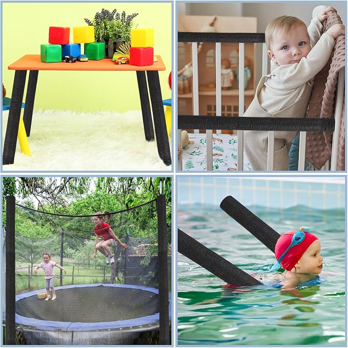 36 Pcs 3.3 Feet Foam Pipe Insulation Foam Tube Insulating Water Pipe Pool Swim - Image 3