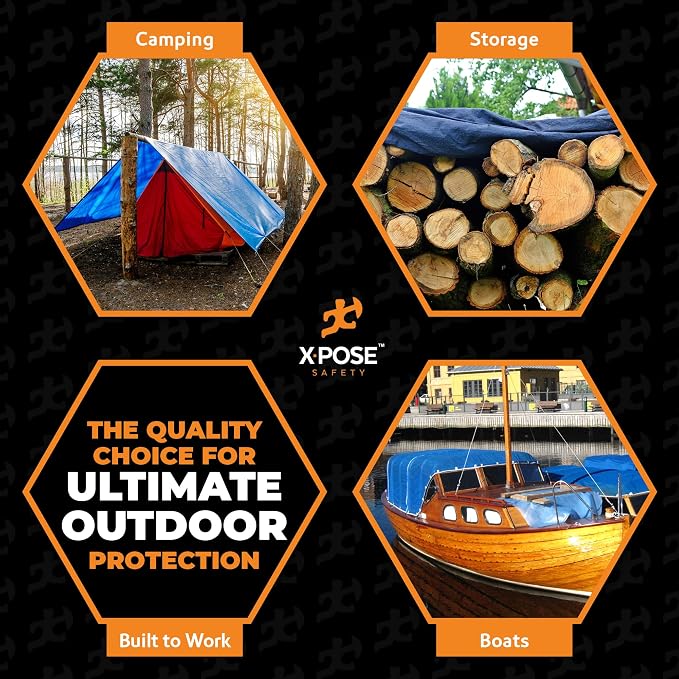 Better Blue Poly Tarp 100' x 100' - Image 7