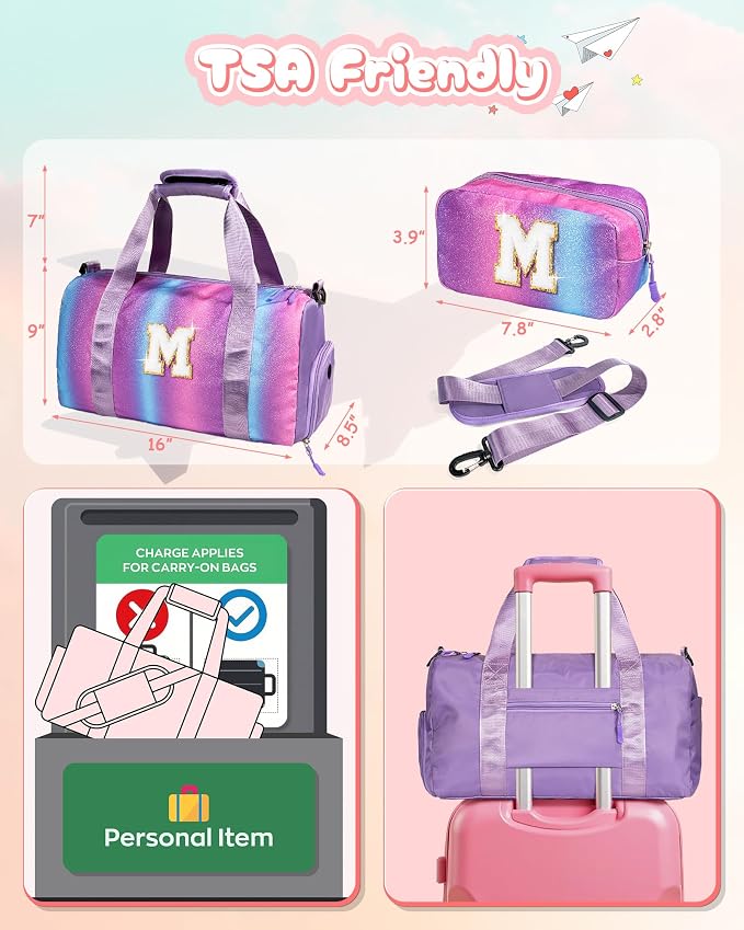Daughter Birthday Gifts-Girl Gym Bag - Image 3
