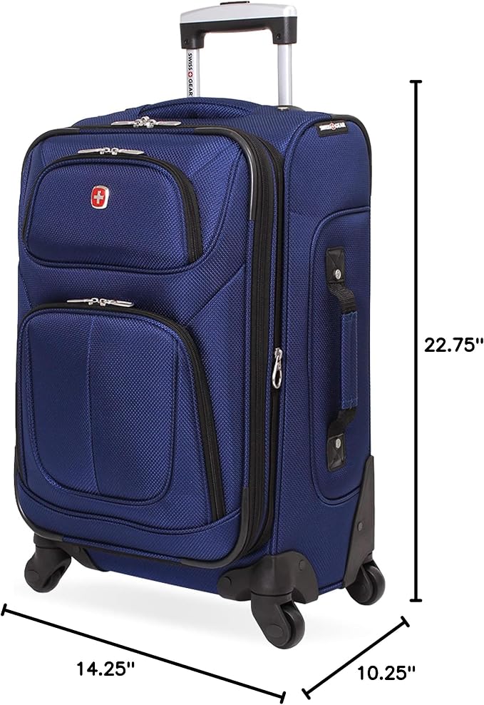SwissGear Sion Softside Expandable Luggage – Carry-On Suitcase - Image 11