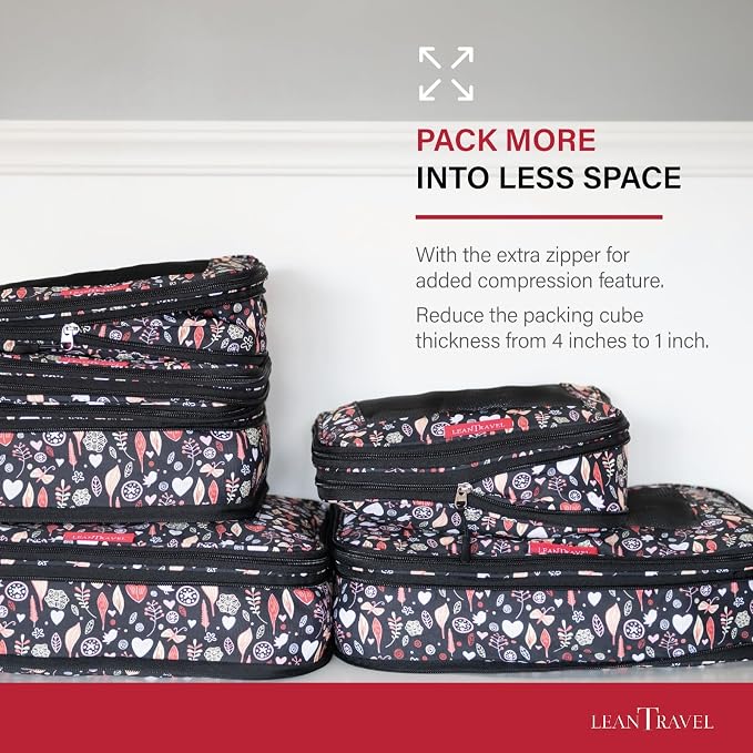 LeanTravel Compression Packing Cubes - Image 2