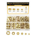 Siptenk 228PCS Brass Compression Sleeves Ferrules Kit Lines by Siptenk